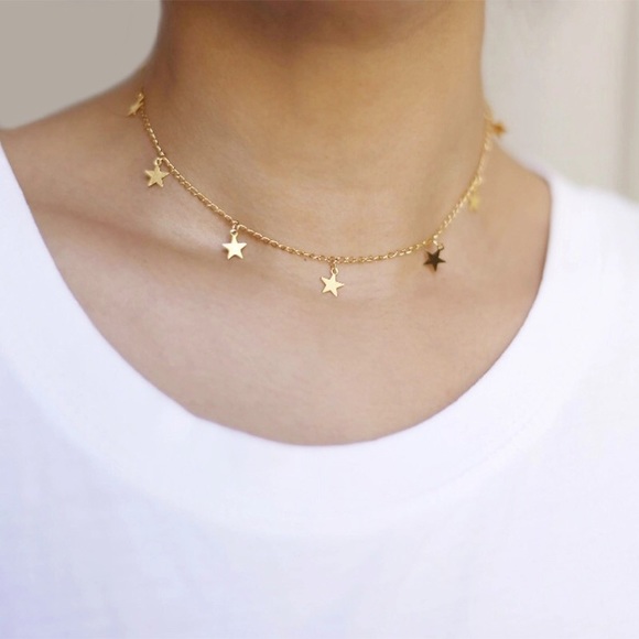 Brandy Melville Jewelry - 🛍NEW⚡️ GOLD STAR Choker ⚡️ summer trend